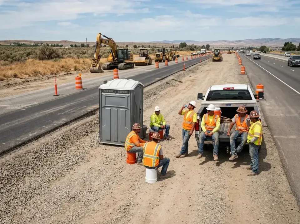 highway-road-construction-crew-007 — frequently asked questions, Porta Potty and Restroom Rentals in University, MS